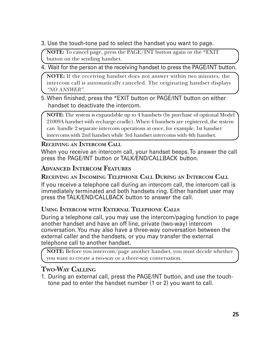 GE 21018 User Manual | Page 25 / 92