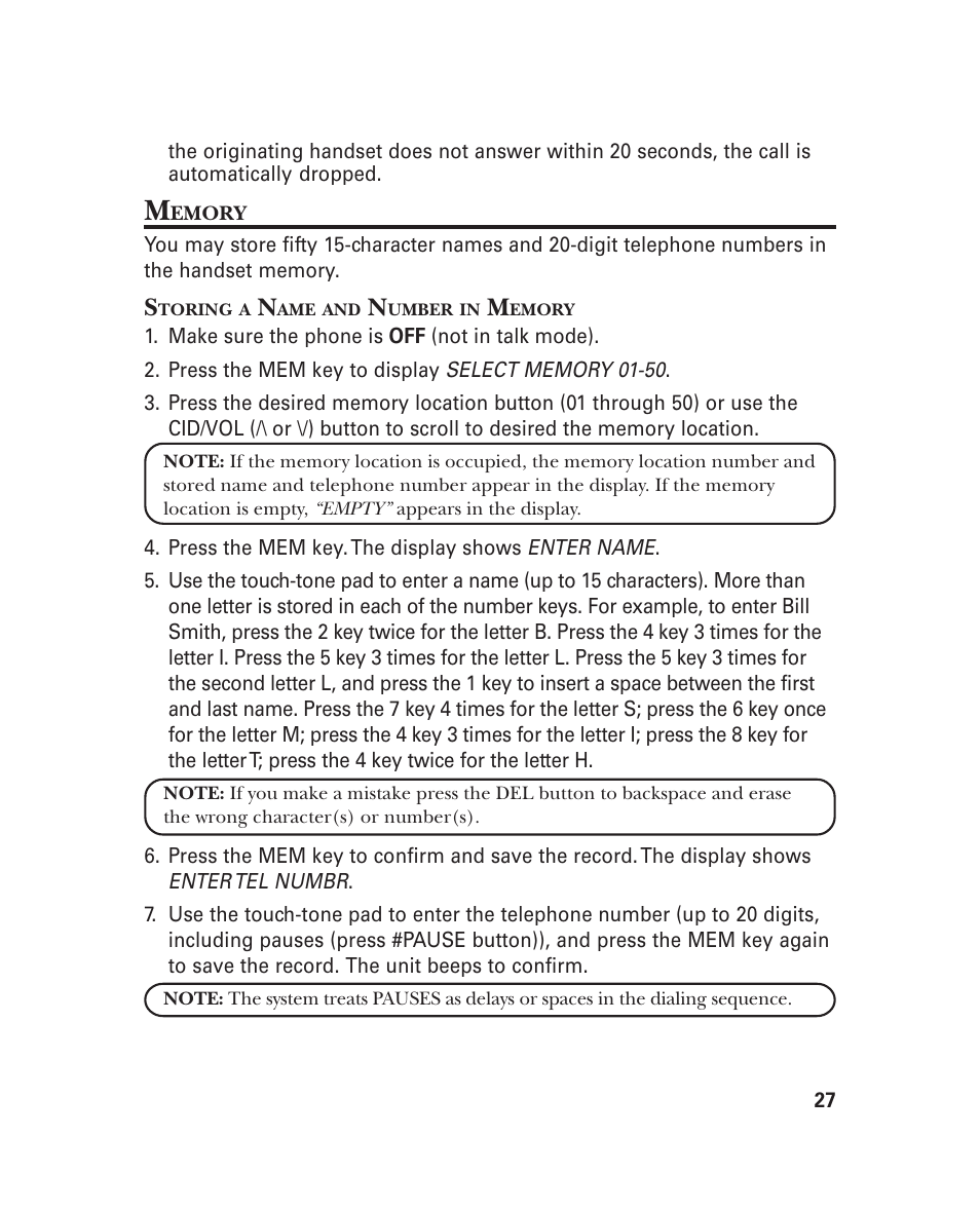 GE 21018 User Manual | Page 27 / 92