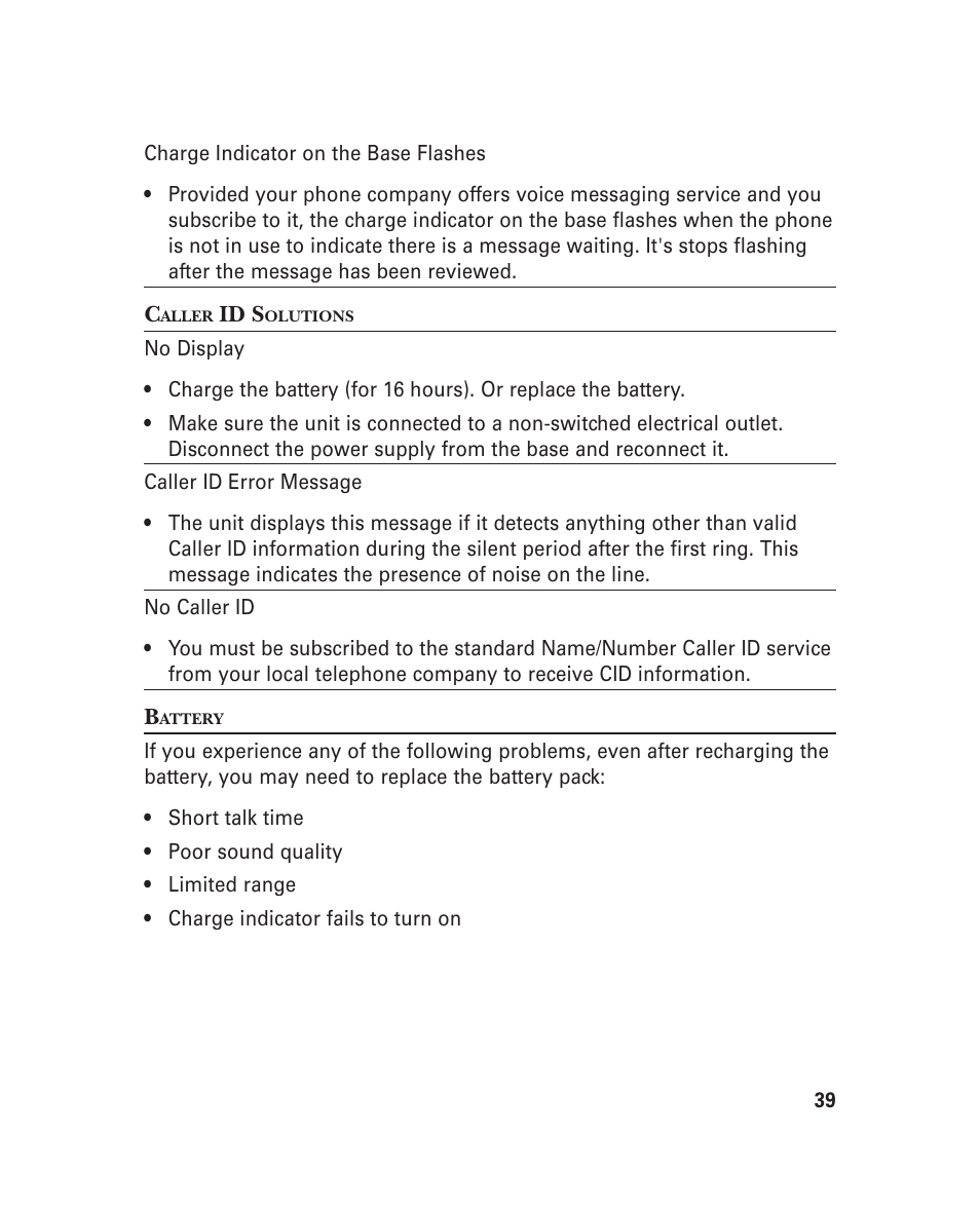 GE 21018 User Manual | Page 39 / 92