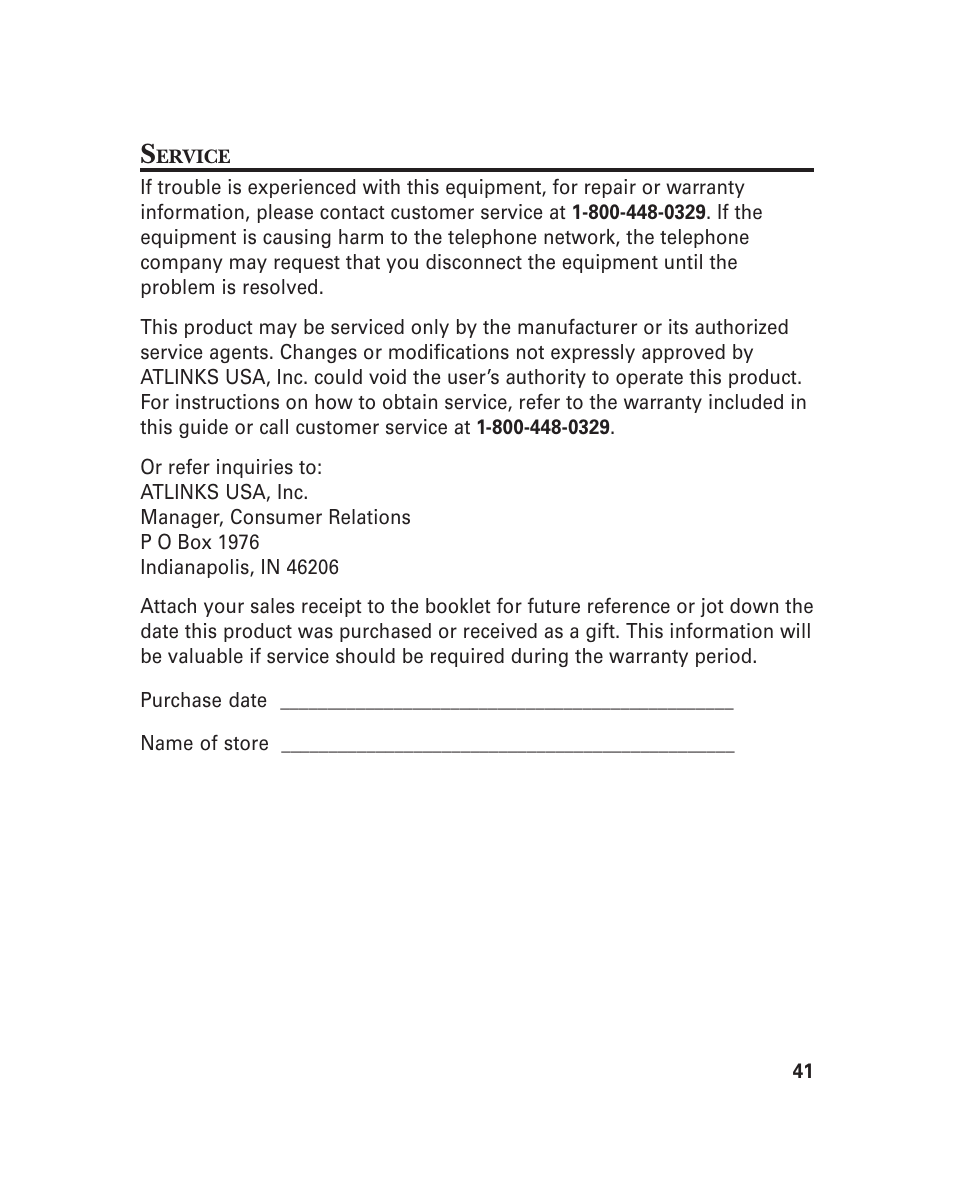 GE 21018 User Manual | Page 41 / 92