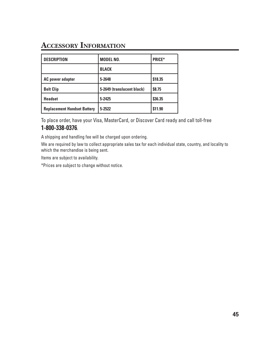 GE 21018 User Manual | Page 45 / 92