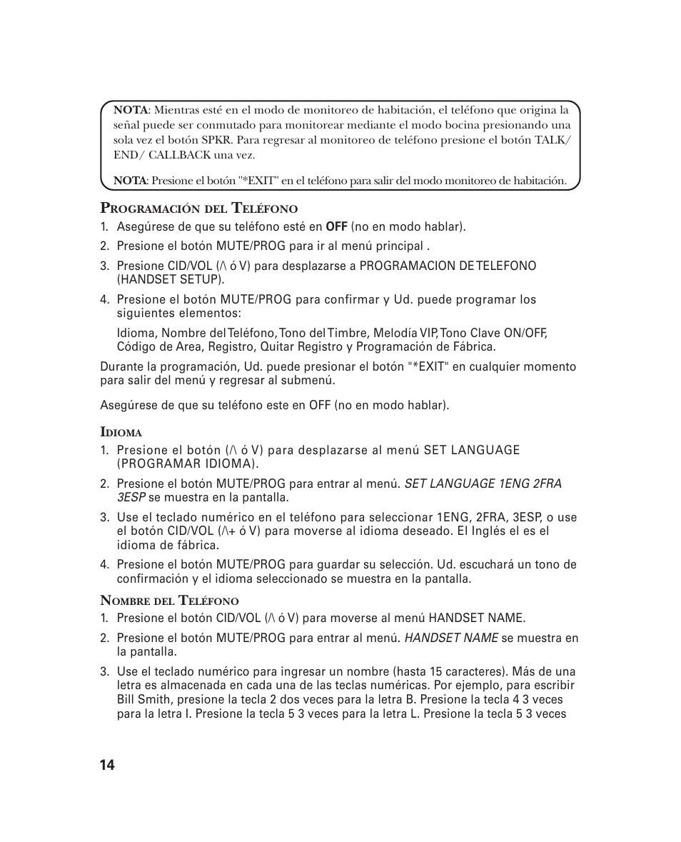 GE 21018 User Manual | Page 60 / 92