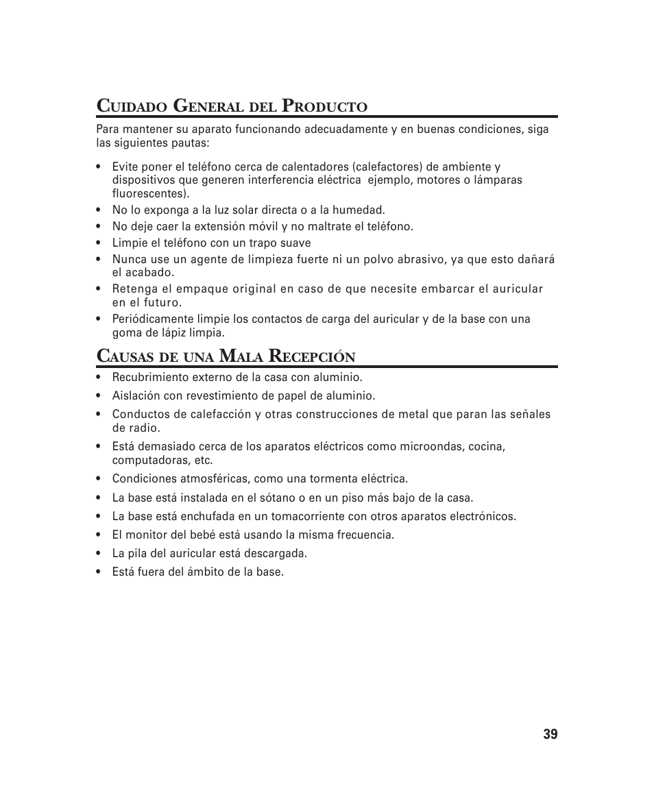 GE 21018 User Manual | Page 85 / 92