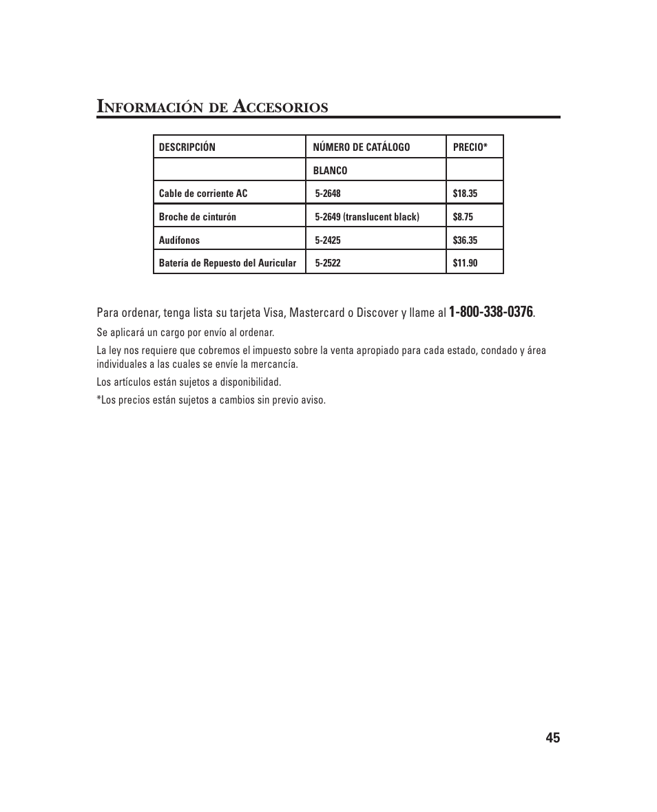 GE 21018 User Manual | Page 91 / 92