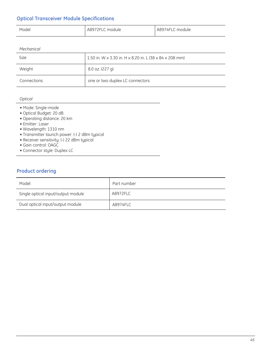 GE A8950CC User Manual | Page 47 / 52