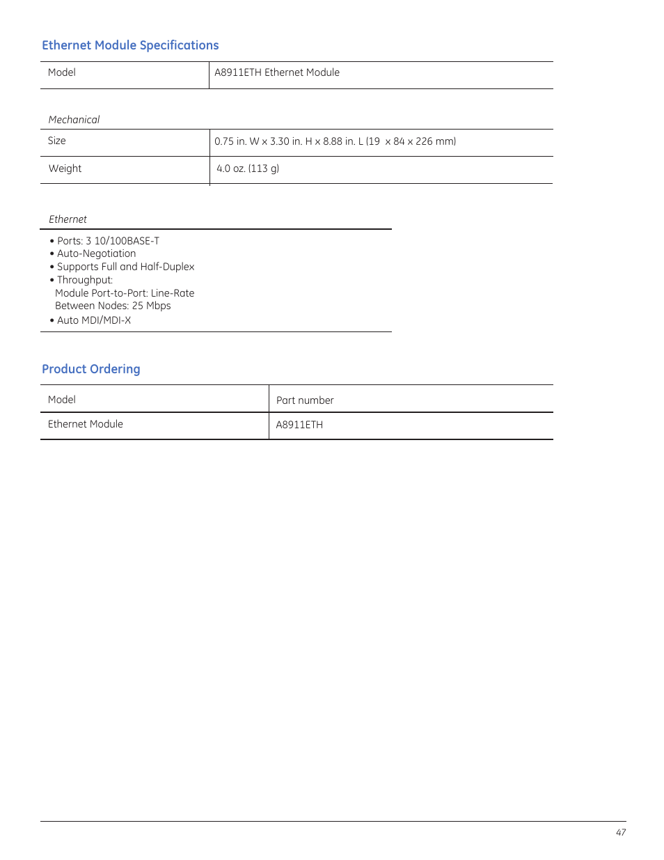 GE A8950CC User Manual | Page 49 / 52