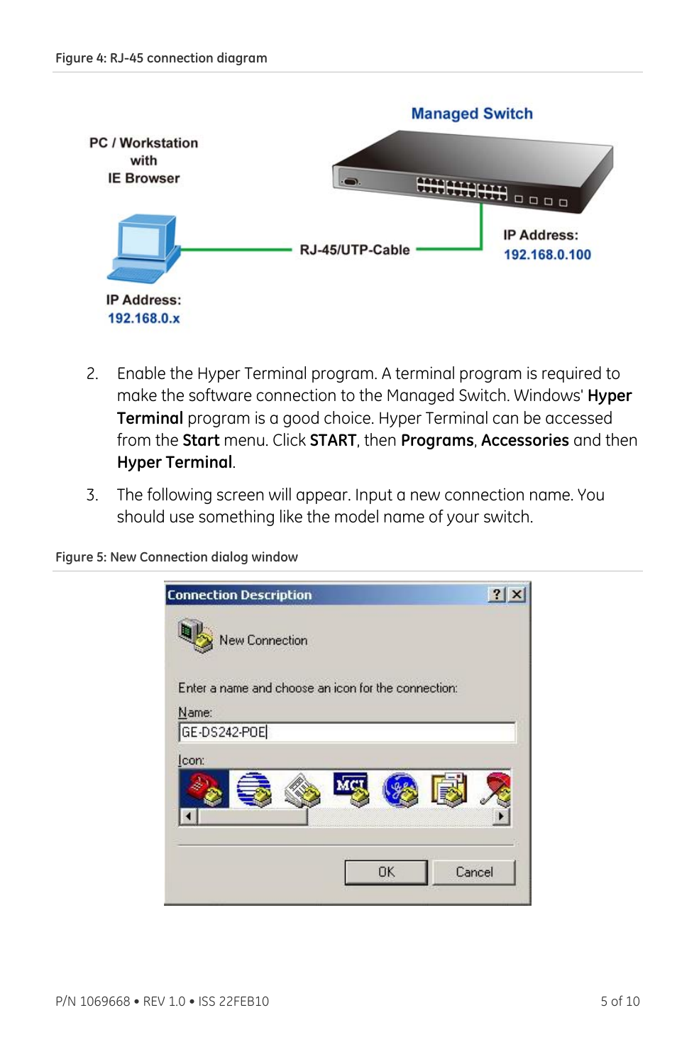 GE DS-242-POE User Manual | Page 5 / 10