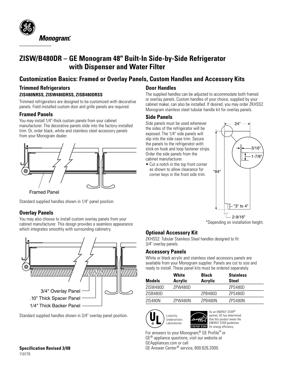 GE ZISW User Manual | Page 2 / 7