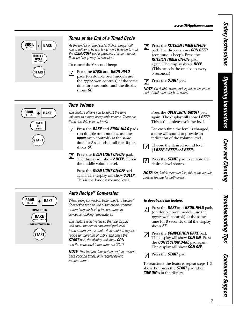 GE JK91527 User Manual | Page 7 / 32