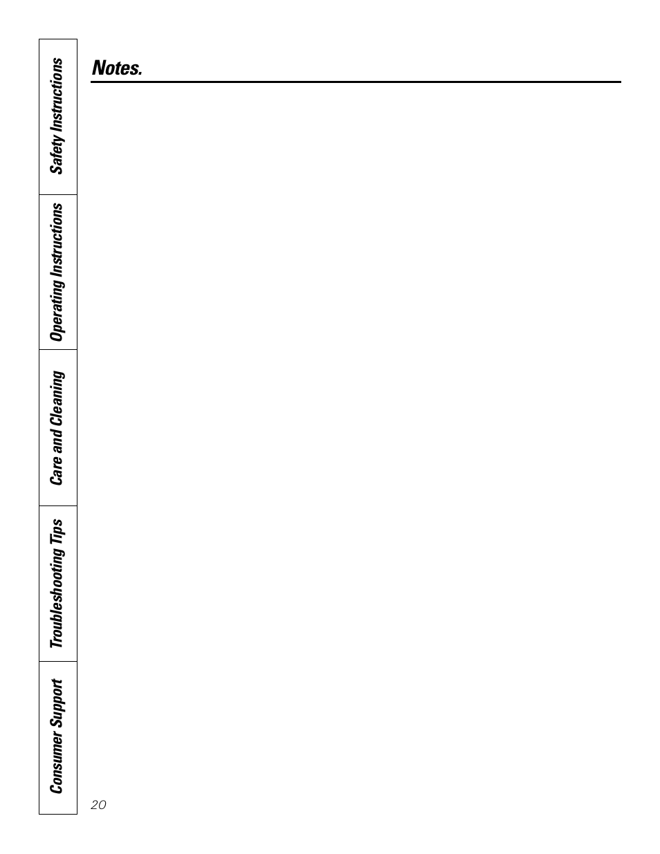 GE JKS1027 User Manual | Page 20 / 44