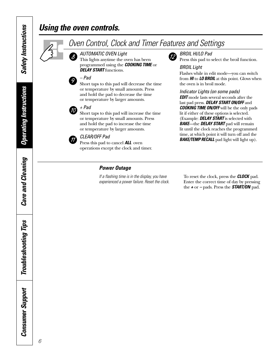 GE JKS1027 User Manual | Page 6 / 44