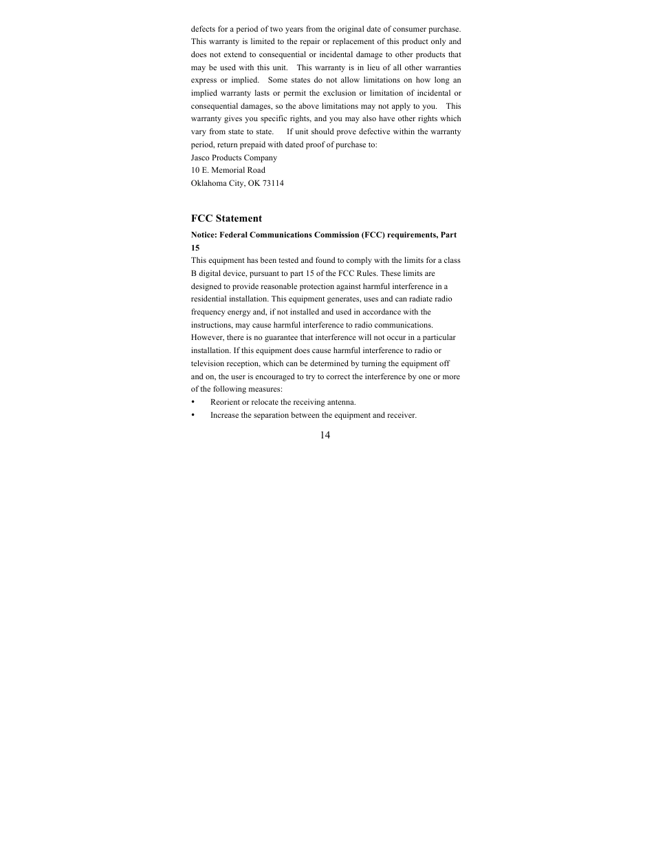 GE 98090 User Manual | Page 15 / 16