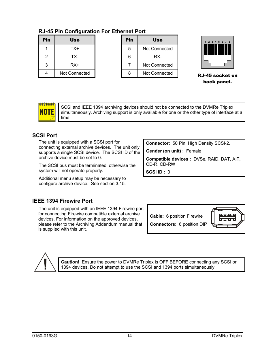 GE Security DVMRe Triplex 0150-0193G User Manual | Page 14 / 94