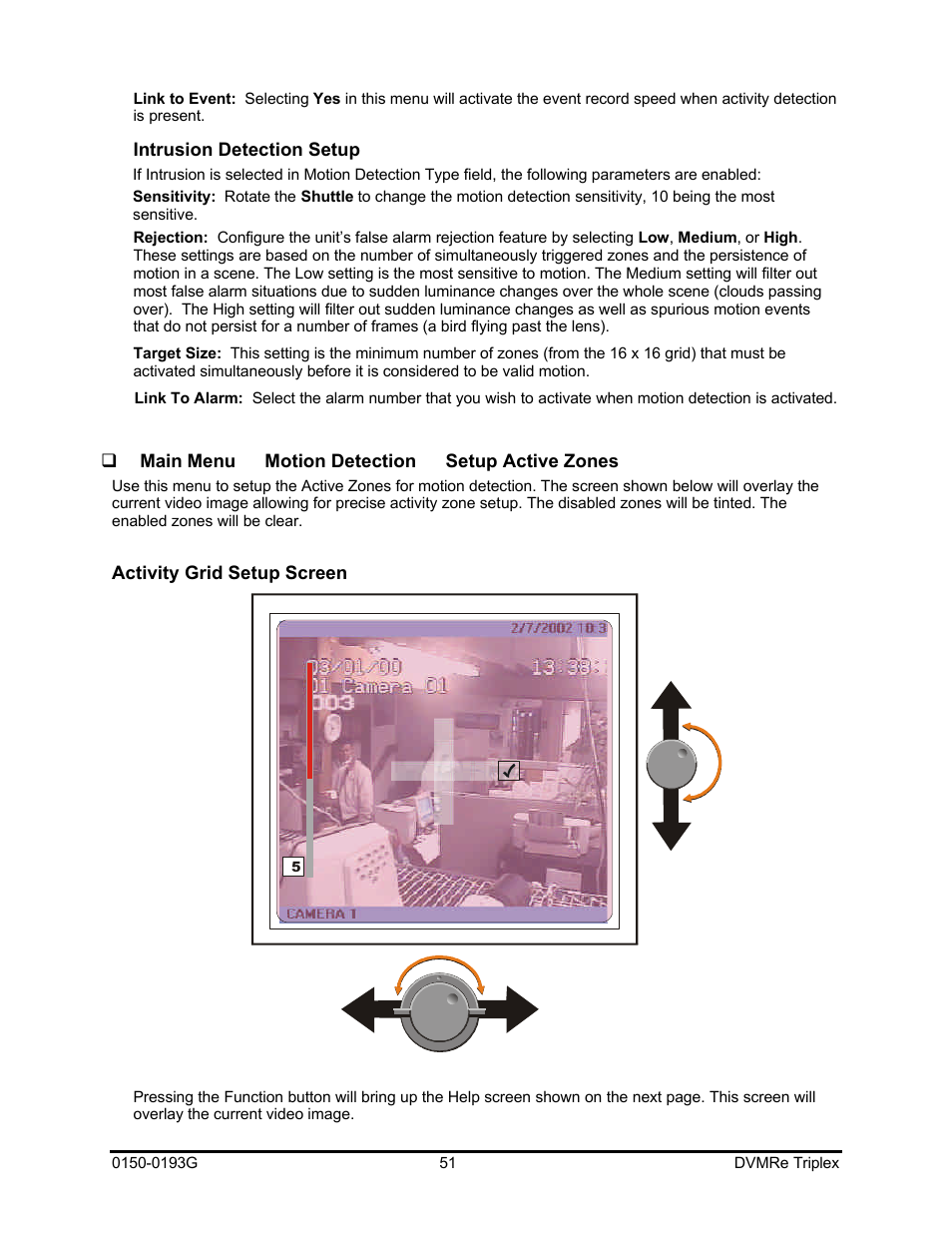 GE Security DVMRe Triplex 0150-0193G User Manual | Page 51 / 94