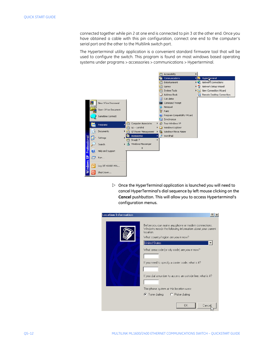 GE ML2400 User Manual | Page 16 / 62