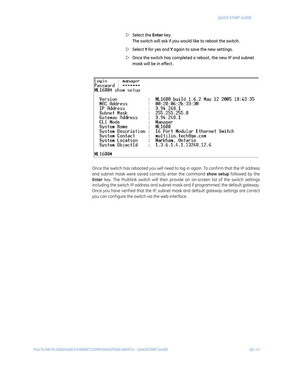 GE ML2400 User Manual | Page 21 / 62
