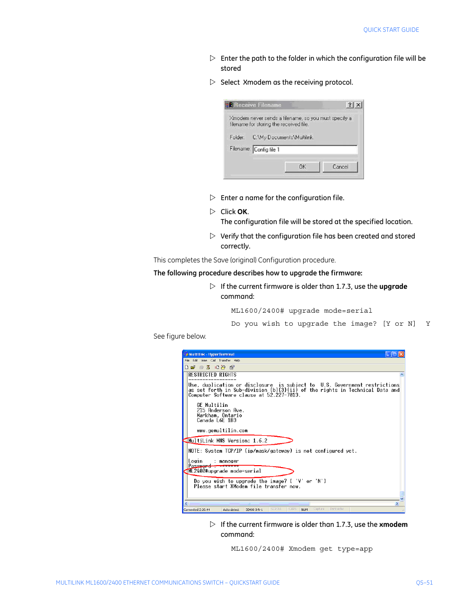 GE ML2400 User Manual | Page 55 / 62