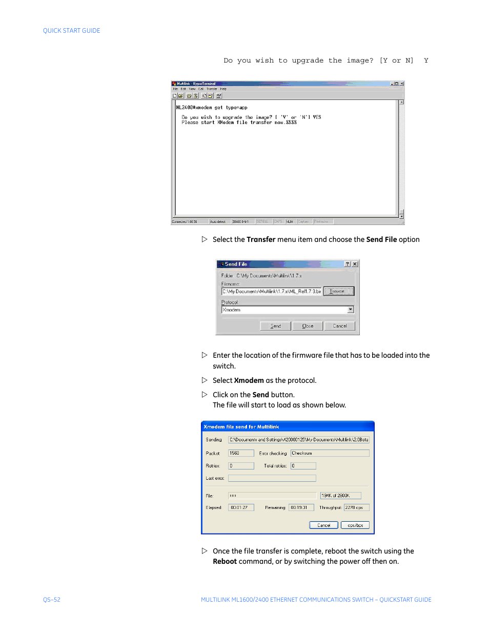 GE ML2400 User Manual | Page 56 / 62