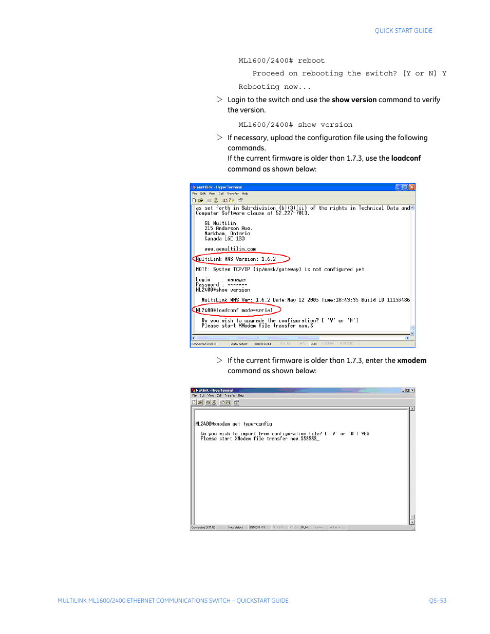 GE ML2400 User Manual | Page 57 / 62