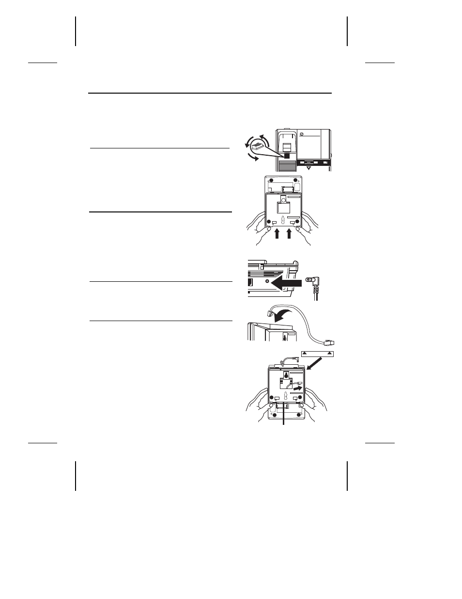 Installation for wall mount use | GE Answer-Phone 2-9892 User Manual | Page 12 / 33