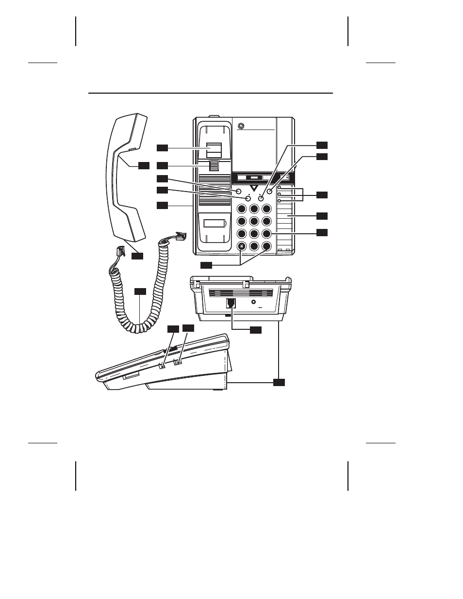 Telephone controls, Telephone controls -7 | GE Answer-Phone 2-9892 User Manual | Page 6 / 33