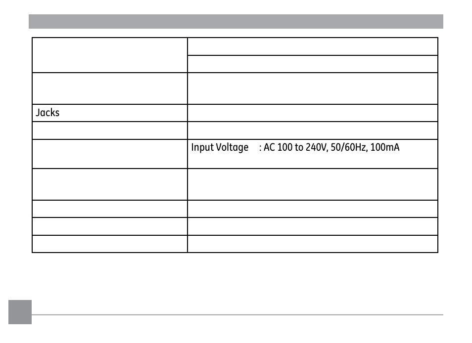 GE E1035 User Manual | Page 92 / 106