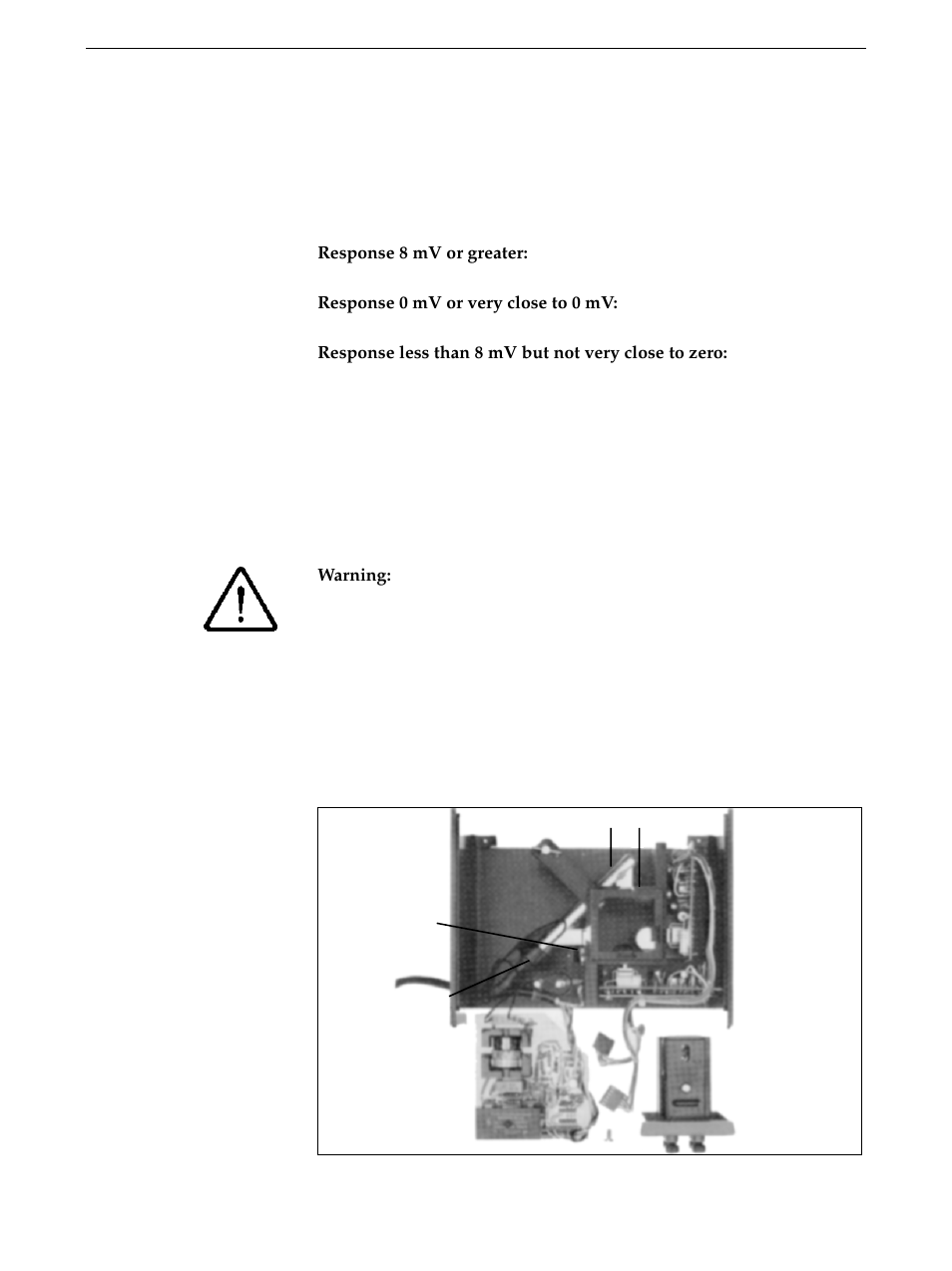 8 changing the mercury lamp | GE UV-1 User Manual | Page 21 / 26
