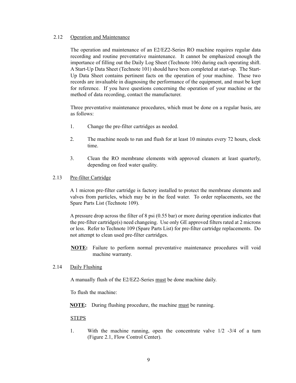 GE EZ2 Series User Manual | Page 13 / 25