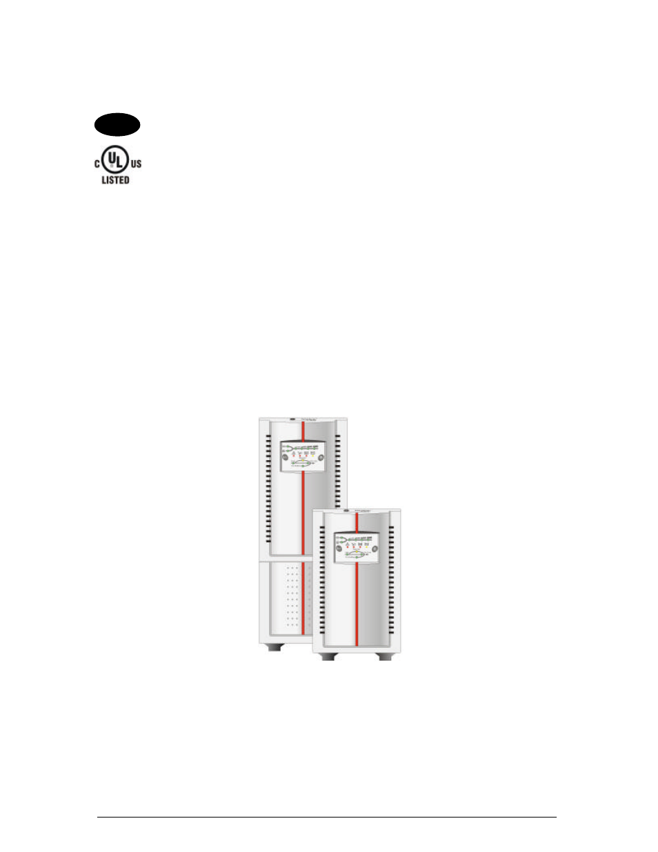 Digital energy™ gt series, User manual | GE Industrial Solutions Digital Energy GT Series 1-3kVA - Tower Mount User Manual | Page 2 / 20