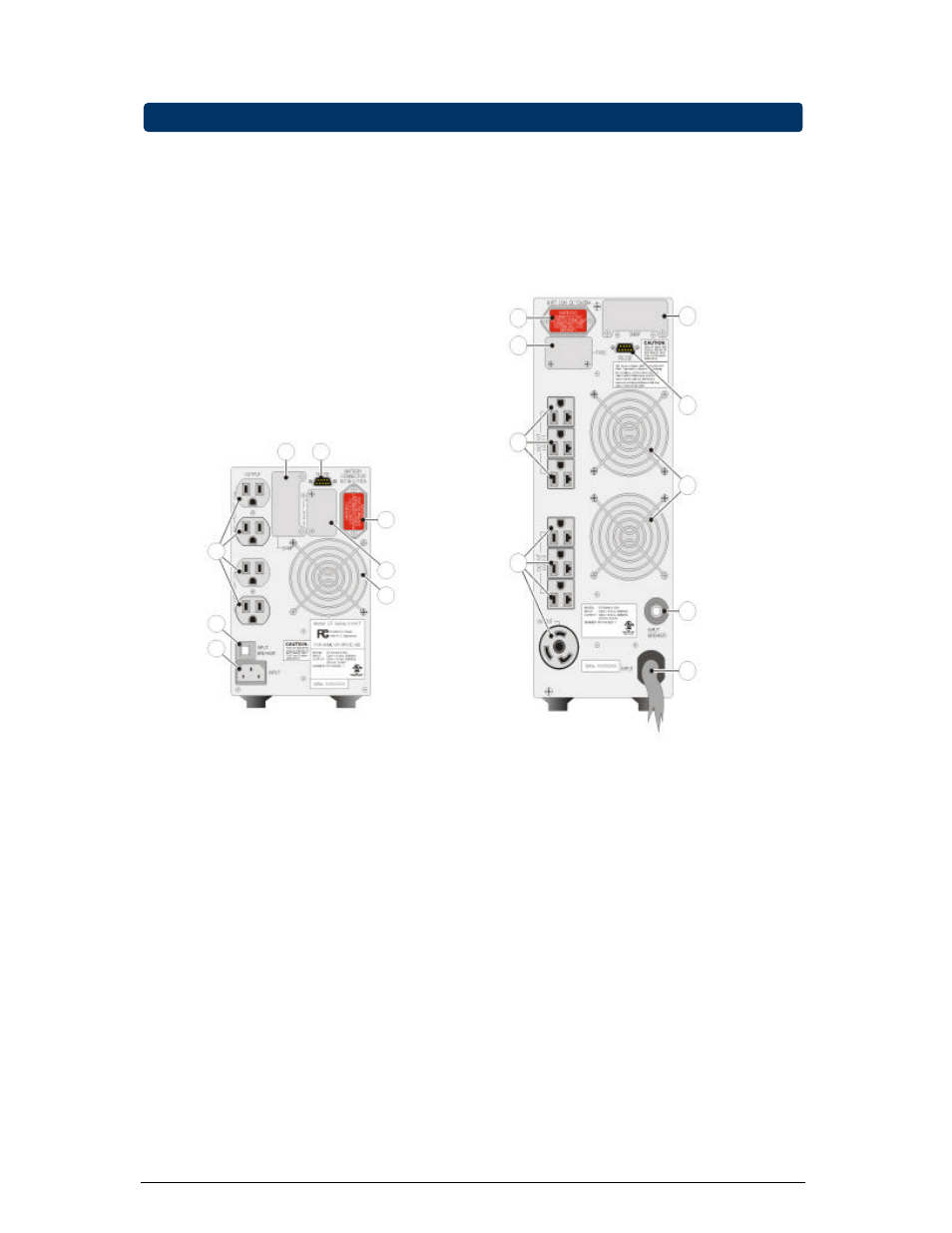 Digital energy, Gt series, 2 - installation | 1 package contents, 2 location, 3 rear panel | GE Industrial Solutions Digital Energy GT Series 1-3kVA - Tower Mount User Manual | Page 7 / 20