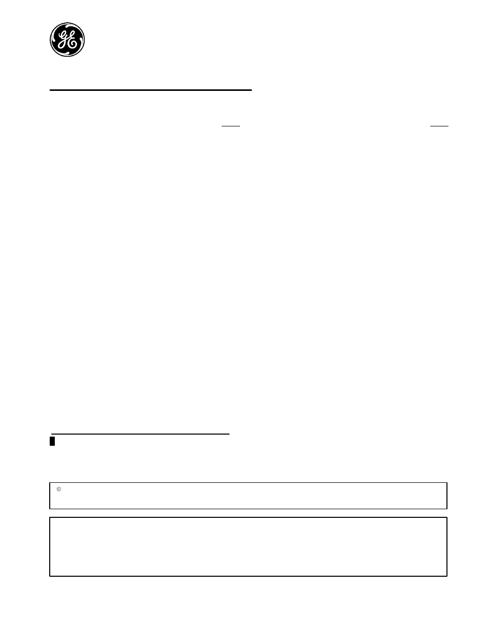 GE VERTICAL DRILLING MOTOR GE752 User Manual | 82 pages