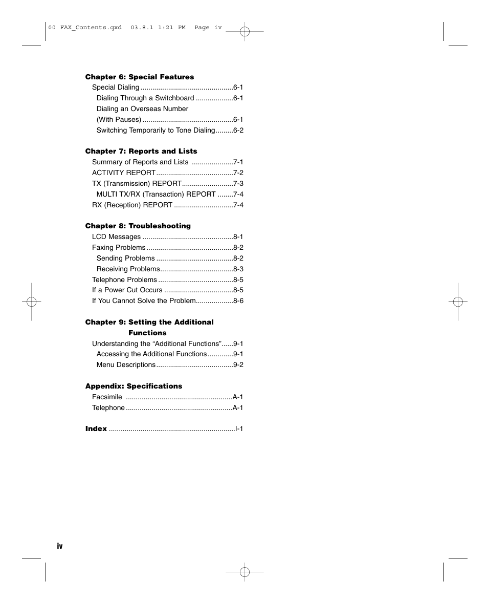 GE D780 User Manual | Page 5 / 94