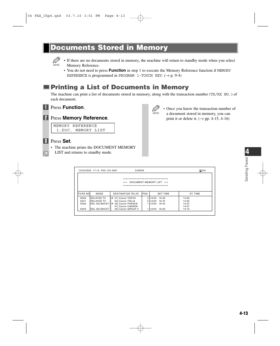 Press function, Press set | GE D780 User Manual | Page 50 / 94