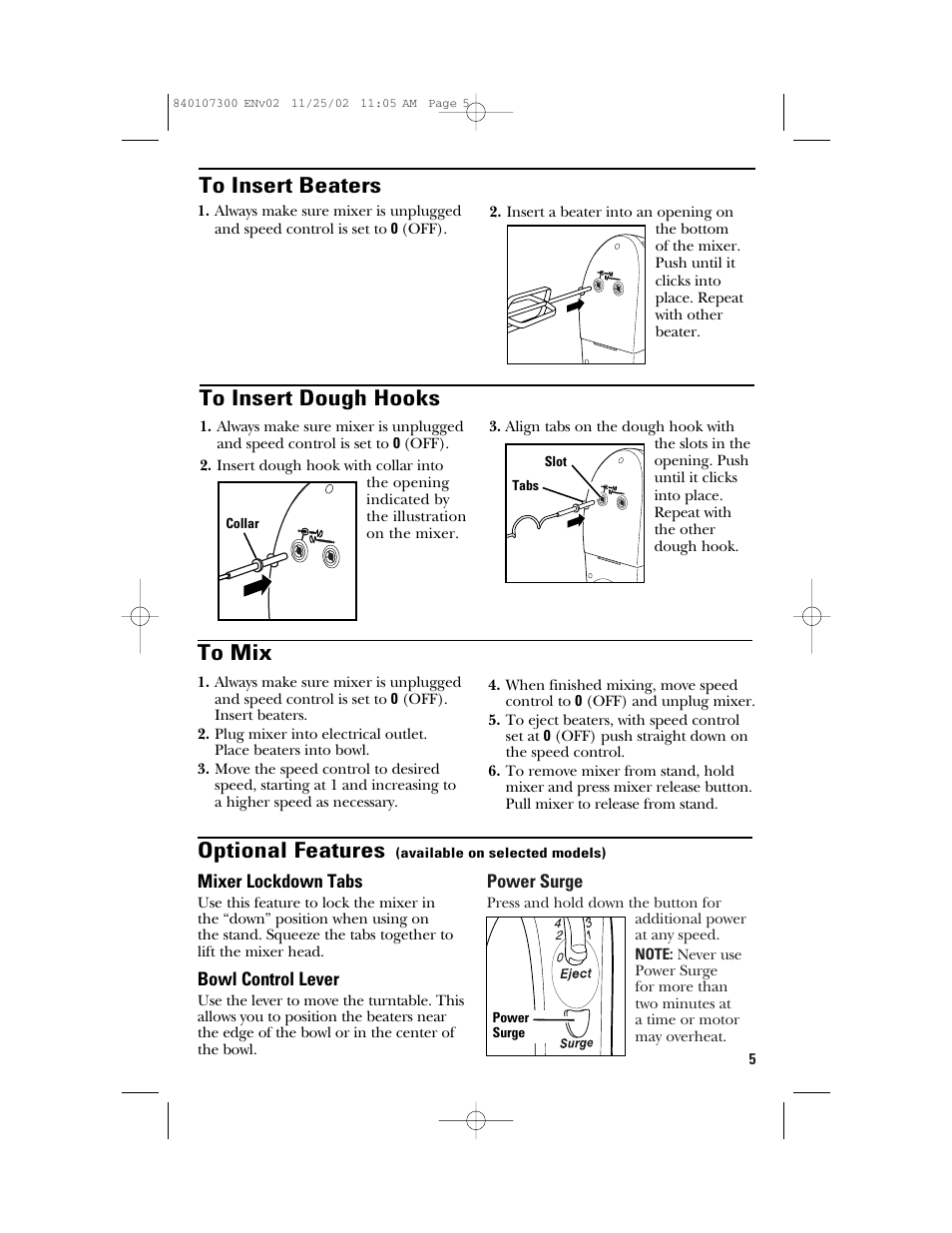 GE 106772 User Manual | Page 5 / 20