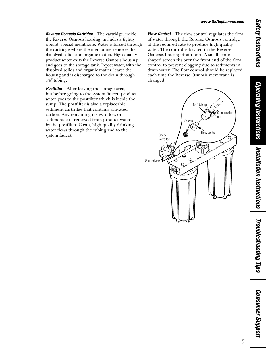 GE GXRV10ABL01 User Manual | Page 5 / 72