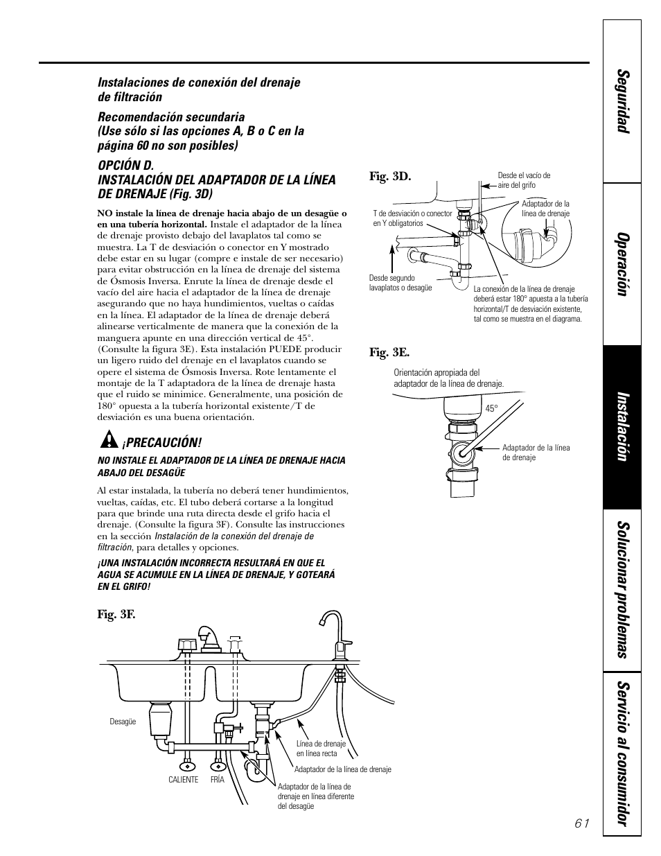 GE GXRV10ABL01 User Manual | Page 61 / 72