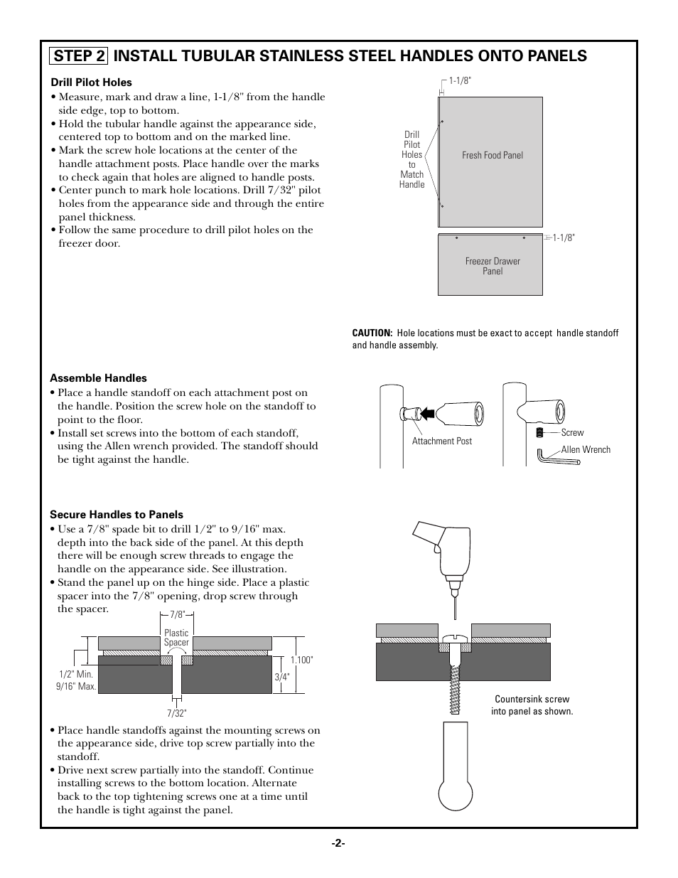 GE ZKHCSS2 User Manual | Page 2 / 4