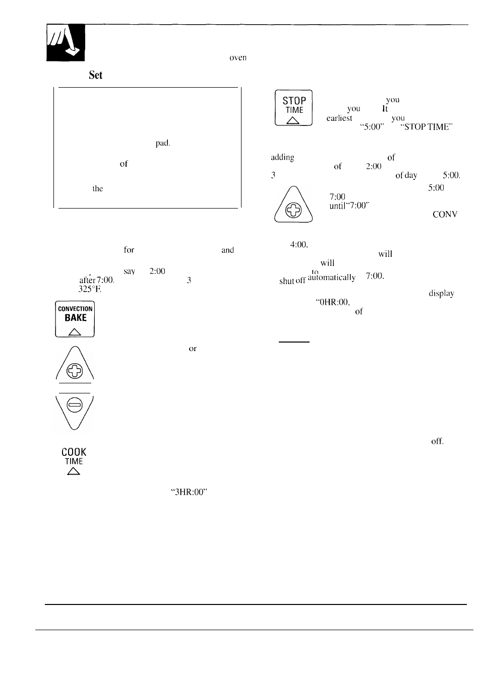 Timed convection baking | GE 164D2966P087 User Manual | Page 14 / 40