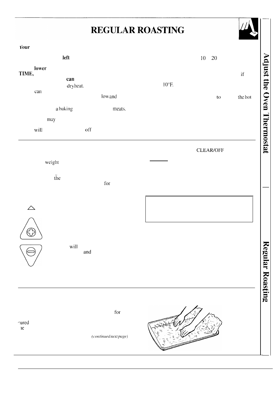 Roasting, roasting guide , 26 | GE 164D2966P087 User Manual | Page 23 / 40