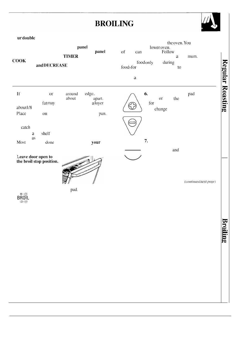 Broiling, broiling guide | GE 164D2966P087 User Manual | Page 27 / 40