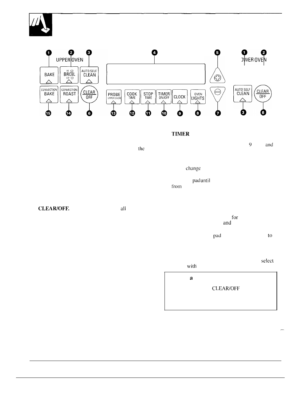 Control panel -8, Features of your oven control | GE 164D2966P087 User Manual | Page 6 / 40