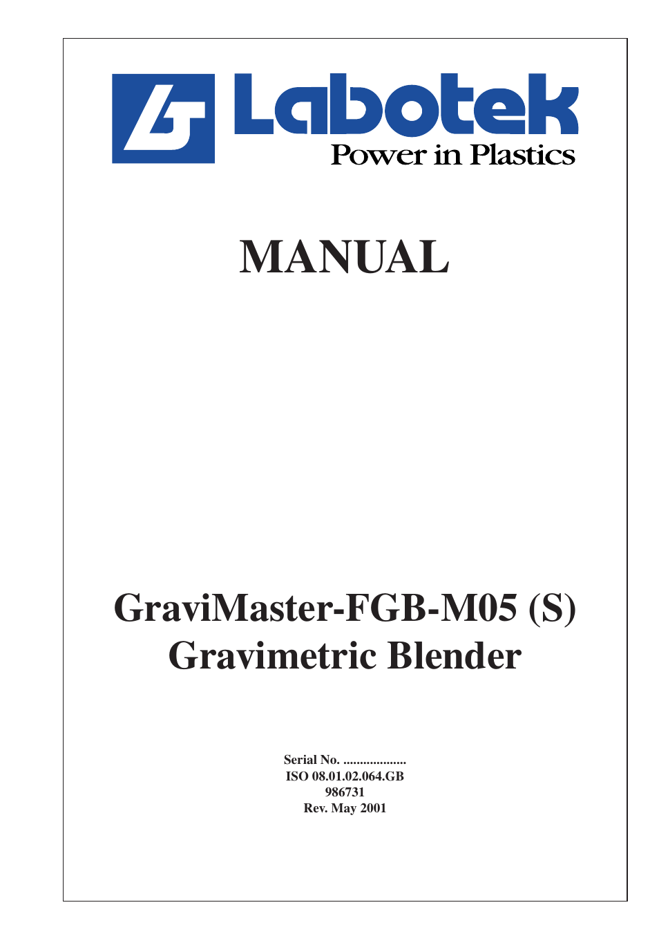 GE FGB-M05 User Manual | 52 pages