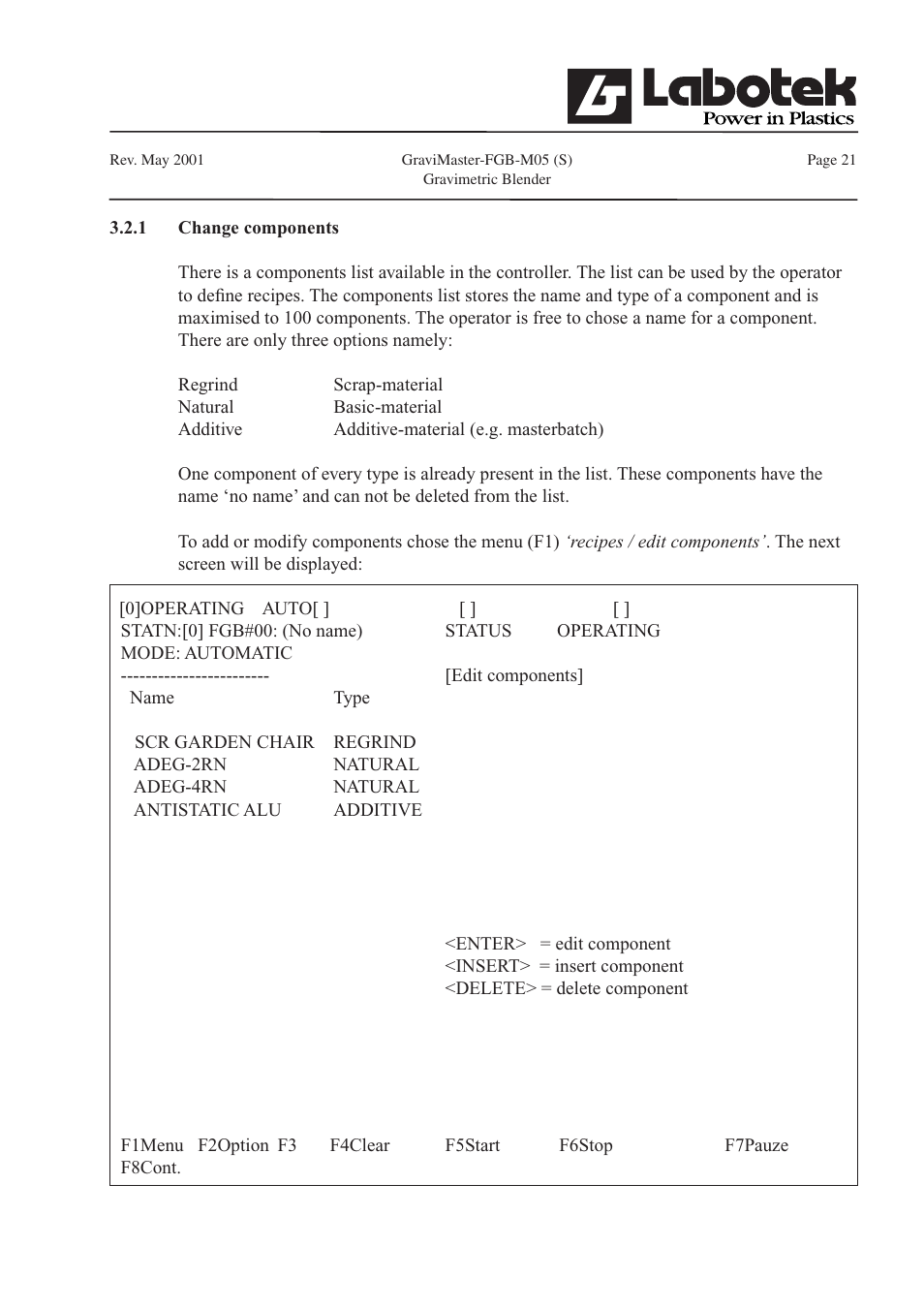 GE FGB-M05 User Manual | Page 22 / 52