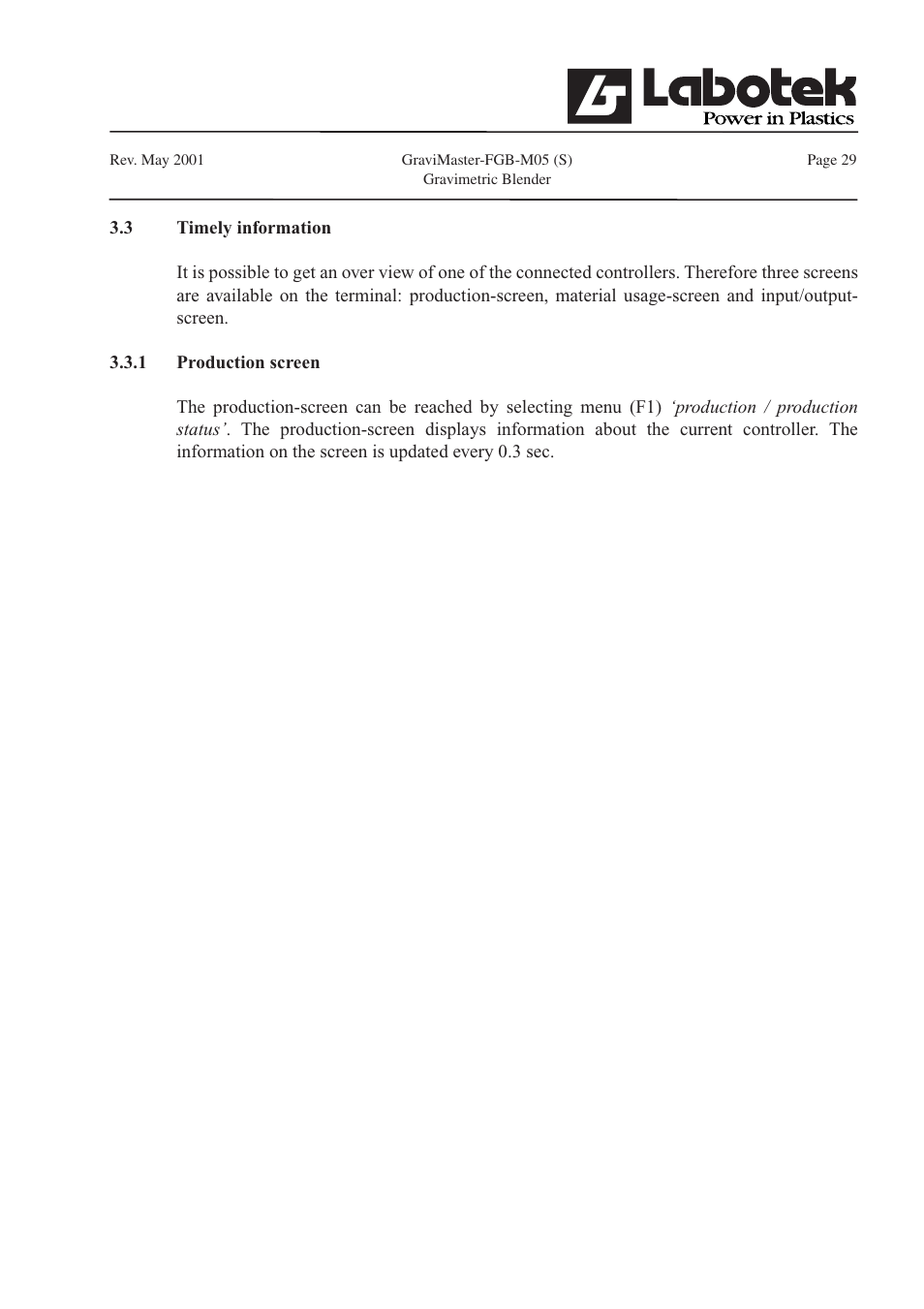 GE FGB-M05 User Manual | Page 30 / 52