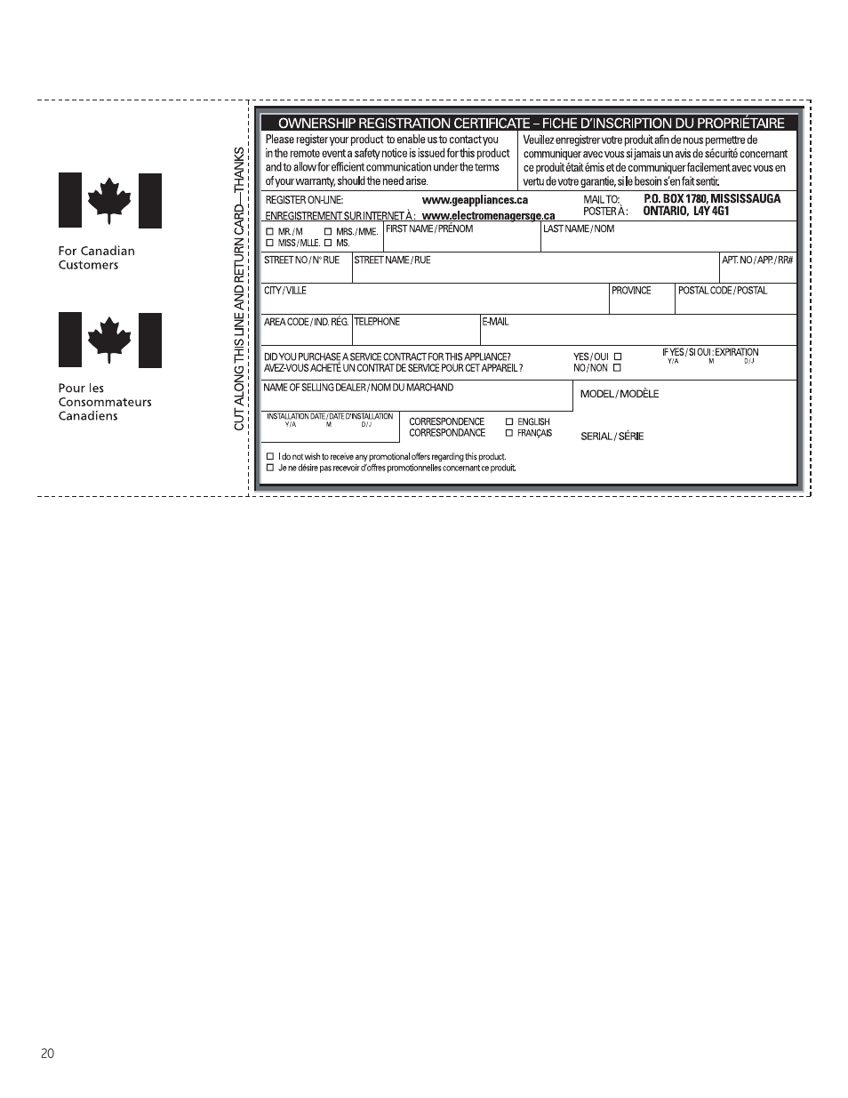 GE Monogram ZV855 User Manual | Page 20 / 32