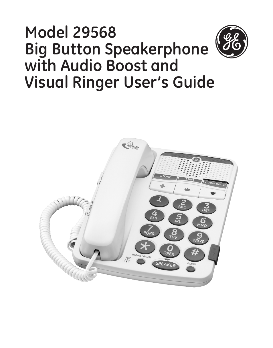 GE 29568 User Manual | 56 pages
