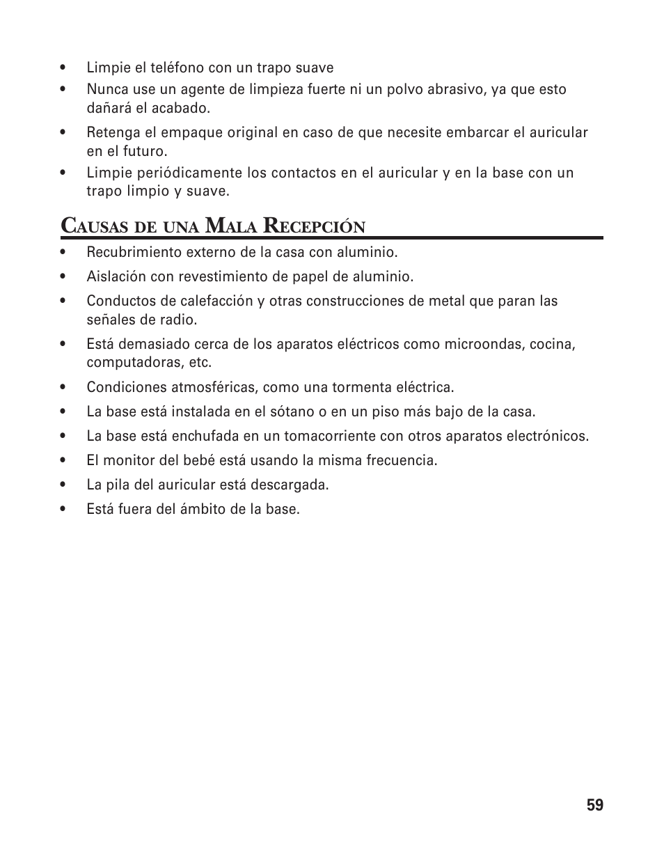 GE 25826GC User Manual | Page 123 / 128