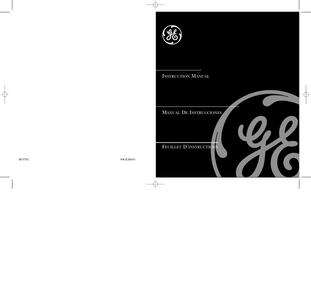 GE 106628 User Manual | Page 20 / 20
