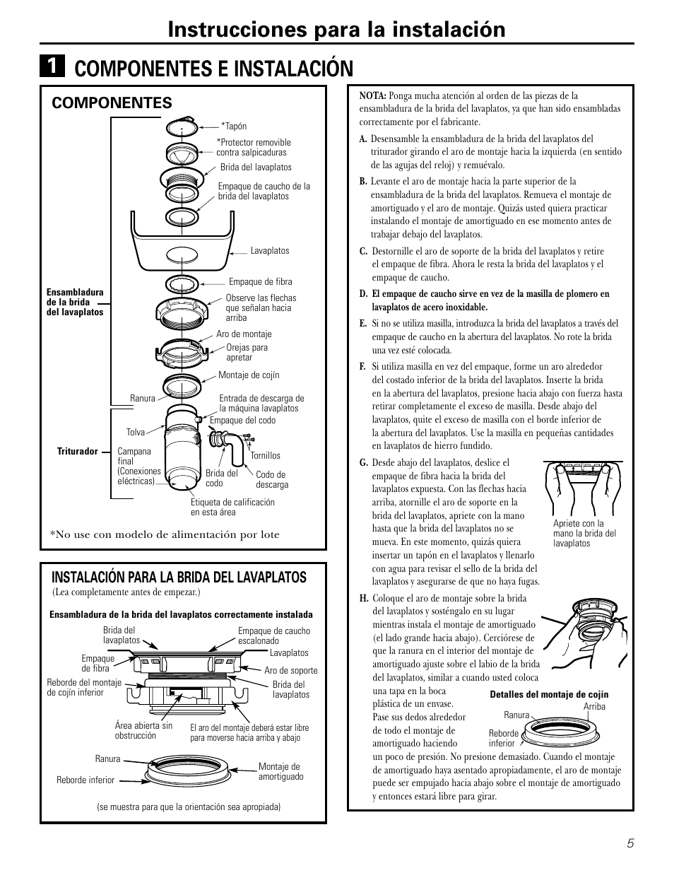 GE GFC1020 User Manual | Page 17 / 24