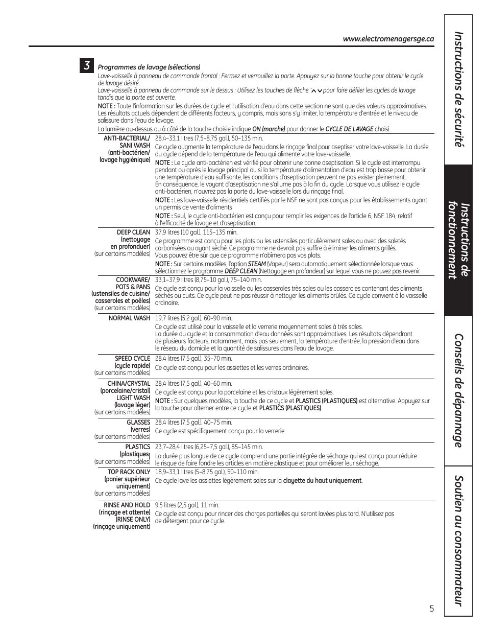 GE 165D4700P389 49-55065 07-09 JR User Manual | Page 30 / 48